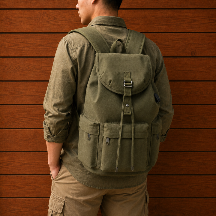 Adventure Canvas Backpack - Elena Harper