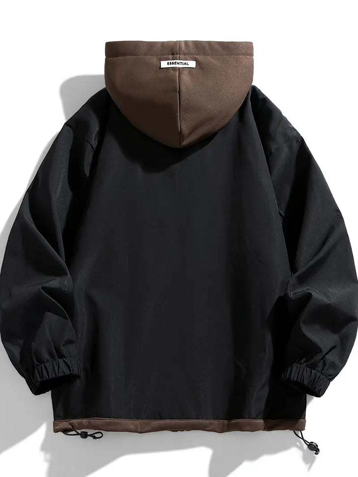 Carson Casual Hoodie Jacket with Pocket, view 5 - Elena Harper