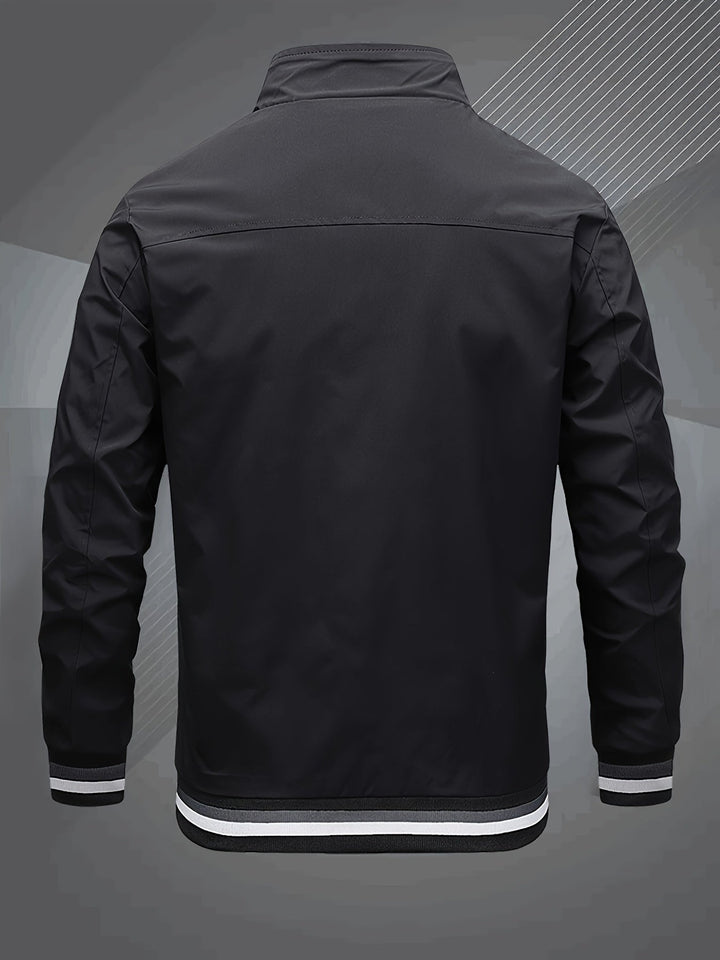 Classic Bomber Jacket for Men - Elena Harper