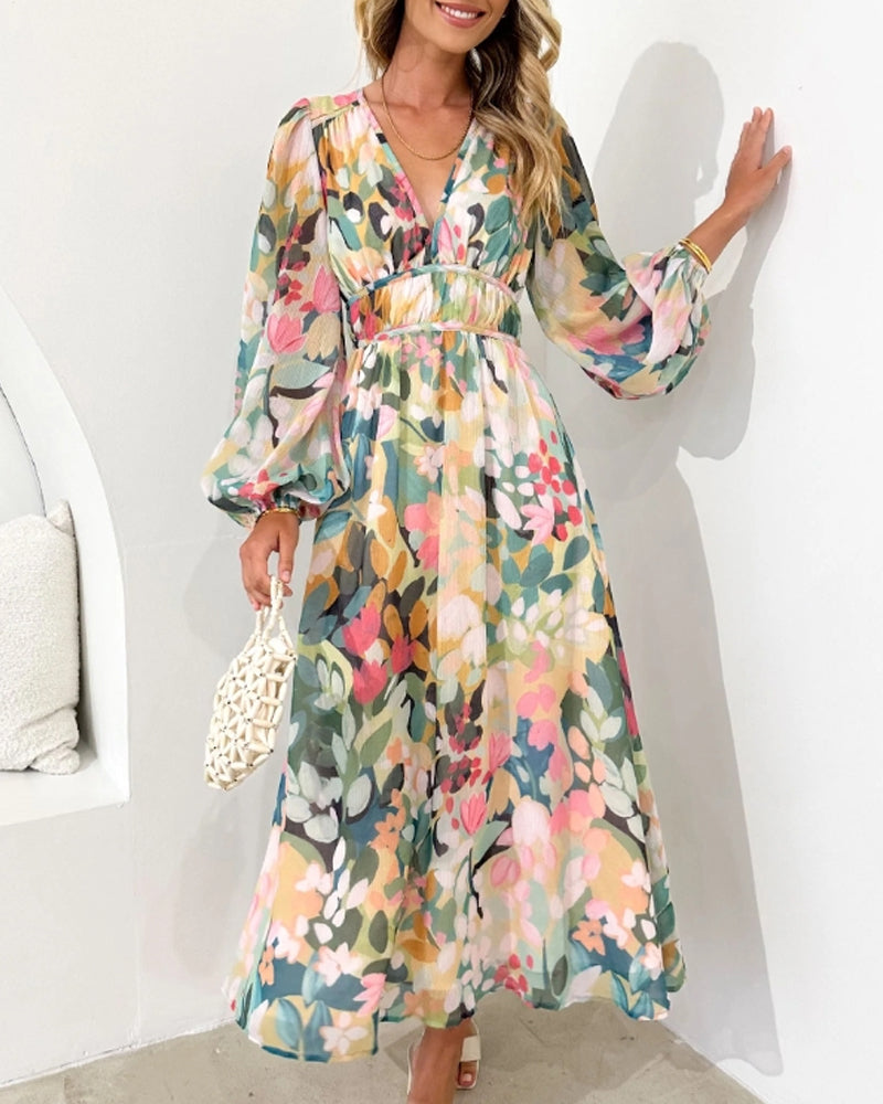 Wilka - Elegant Floral Dress