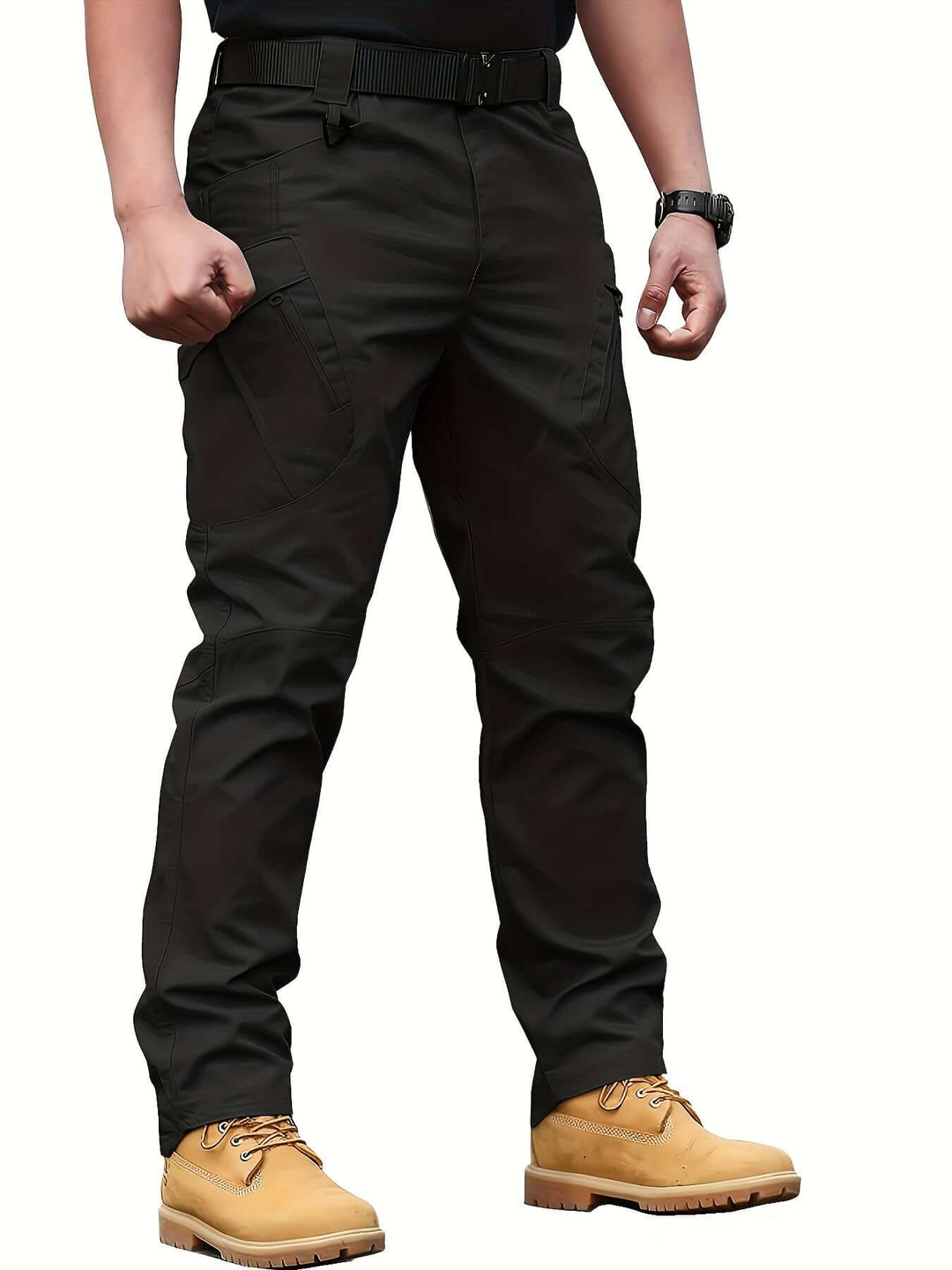 Men's Tactical Cargo Pants with Multiple Pockets