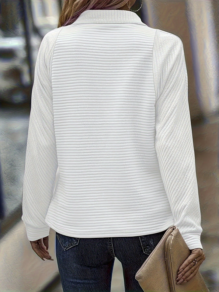 Marthe - Knitted Sweater With Zipper
