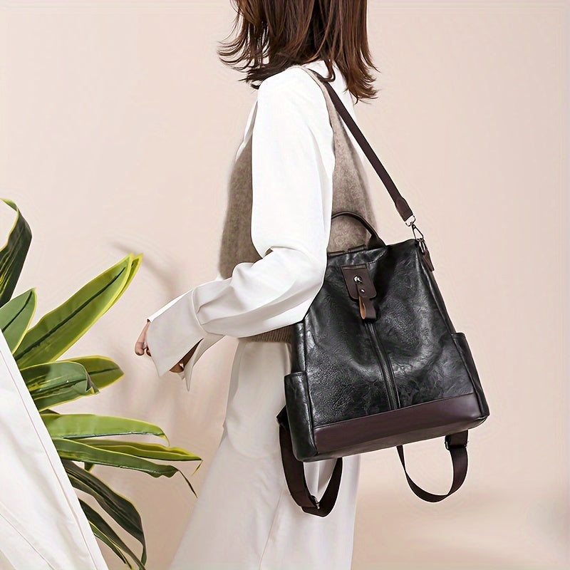 Women's Anti-Theft Security Backpack - Stylish & Safe