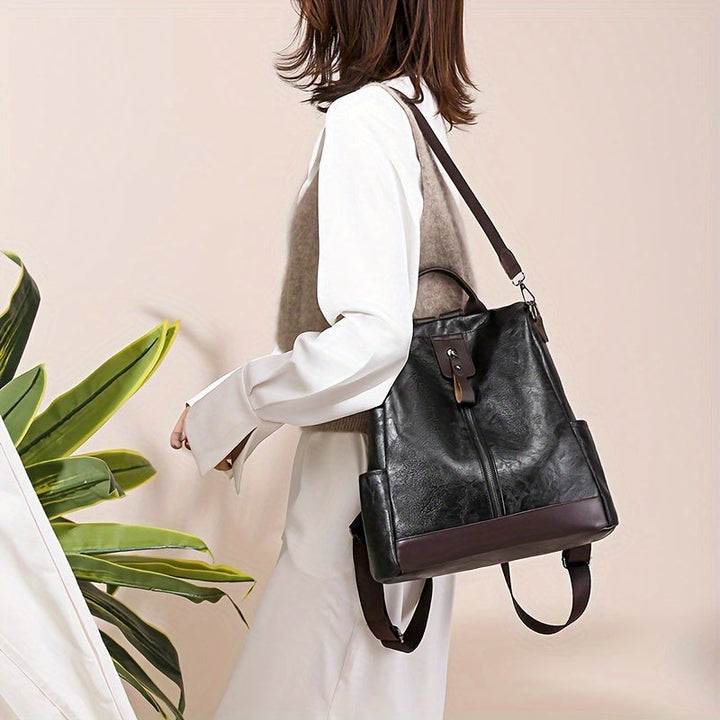 Women's Anti-Theft Security Backpack - Stylish & Safe
