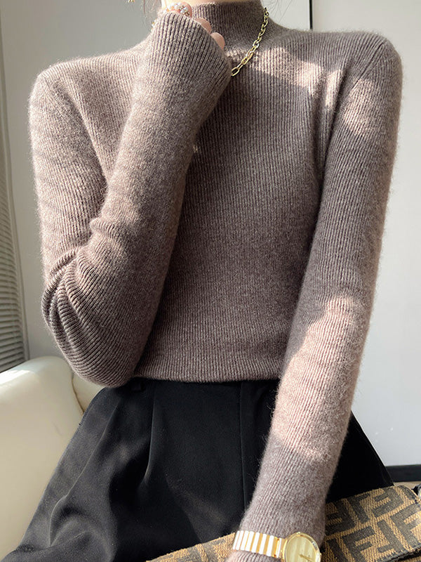 Adriana Soft Knit Turtleneck Sweater - Elena Harper