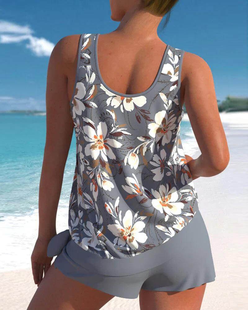 Women's Two-Piece Tankini Swimsuit