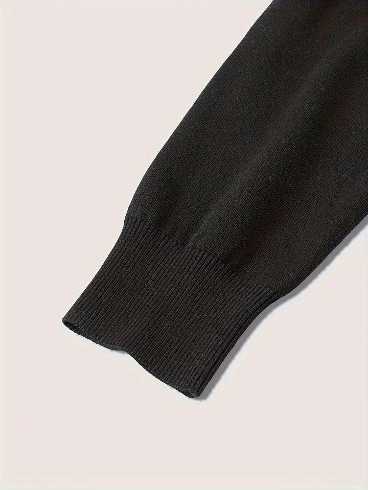 Alexander | Refined Quarter-Zip Polo Sweater for Everyday Wear