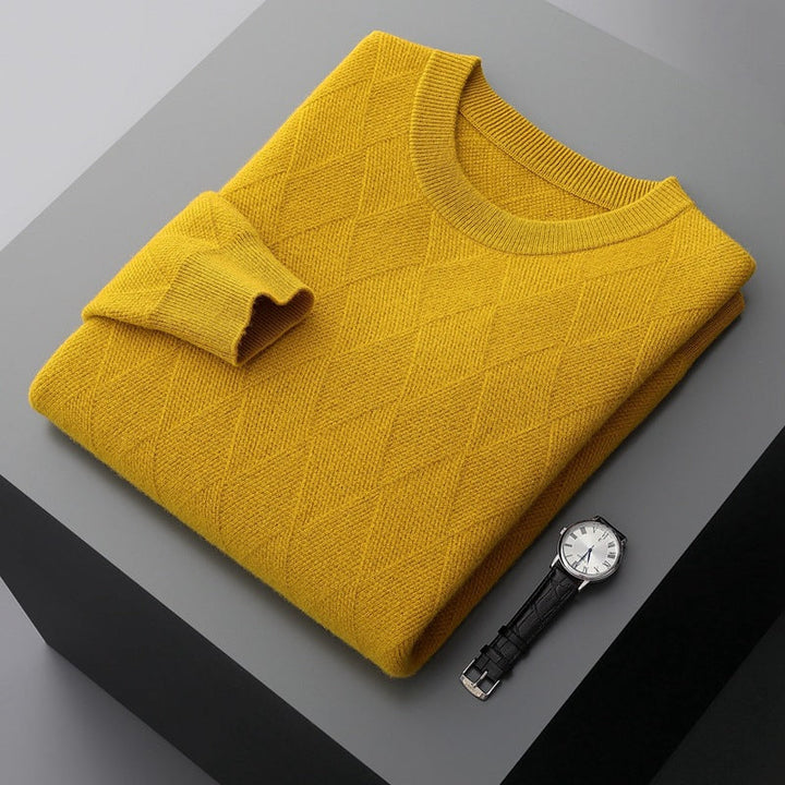 Premium Men's Sweater in Soft Knit - Alsten