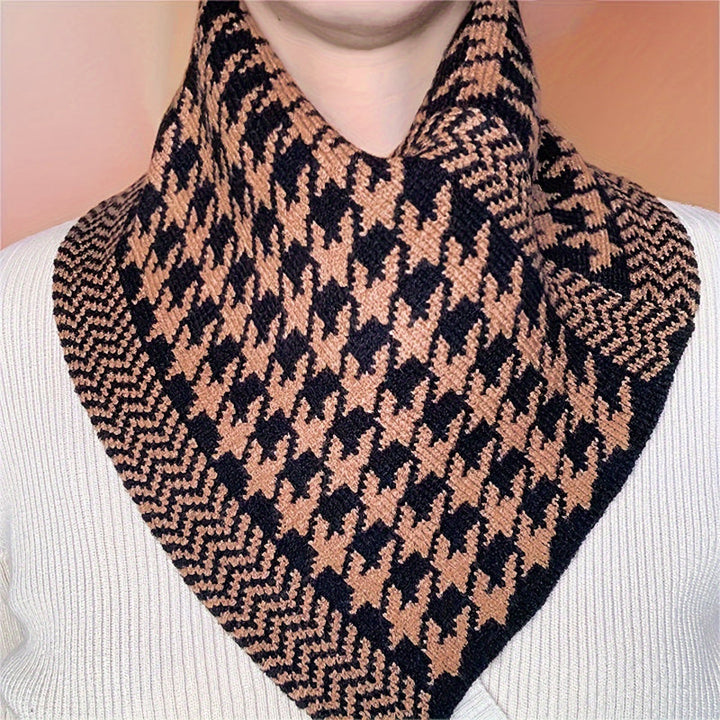 Casual Checkered Scarf