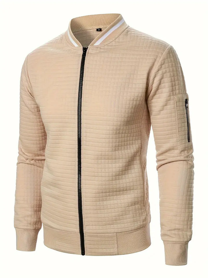 Errikos Stylish Long Sleeve Jacket, view 8 - Elena Harper