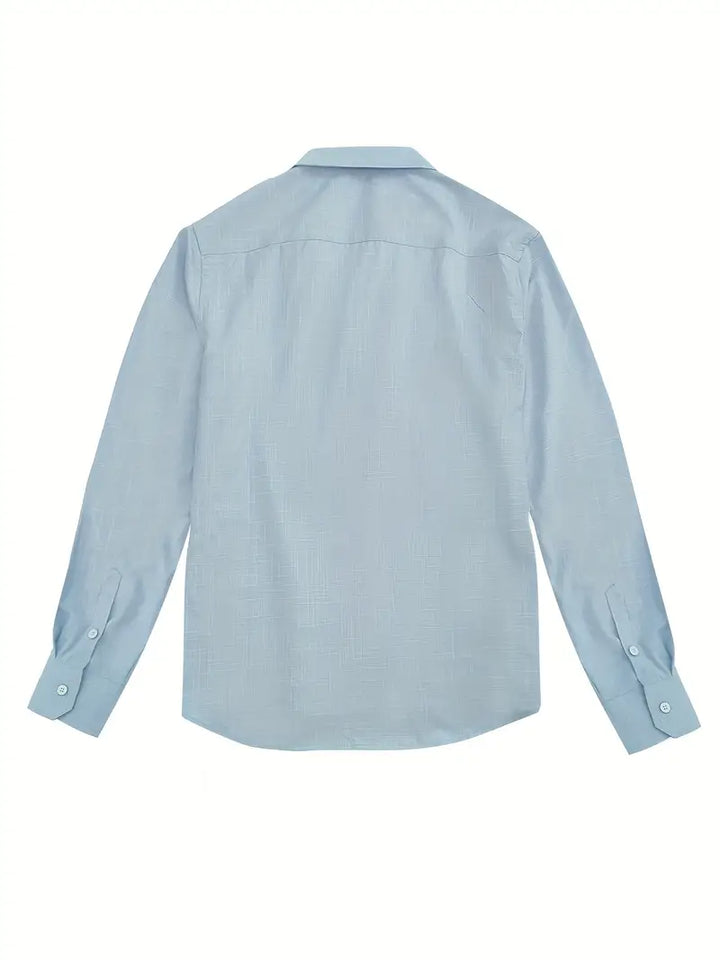 Teodoro - Long-Sleeve Shirt with Buttons