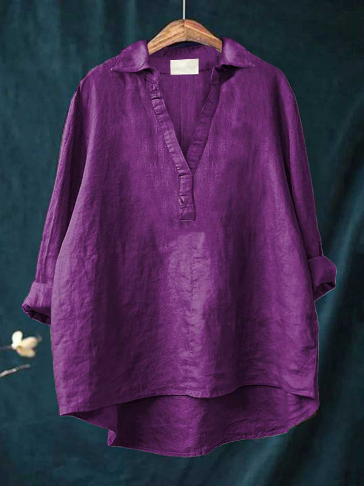 Andrea Linen Blouse
