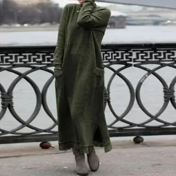 Wafa Elegant and Comfortable Long Dress - Elena Harper