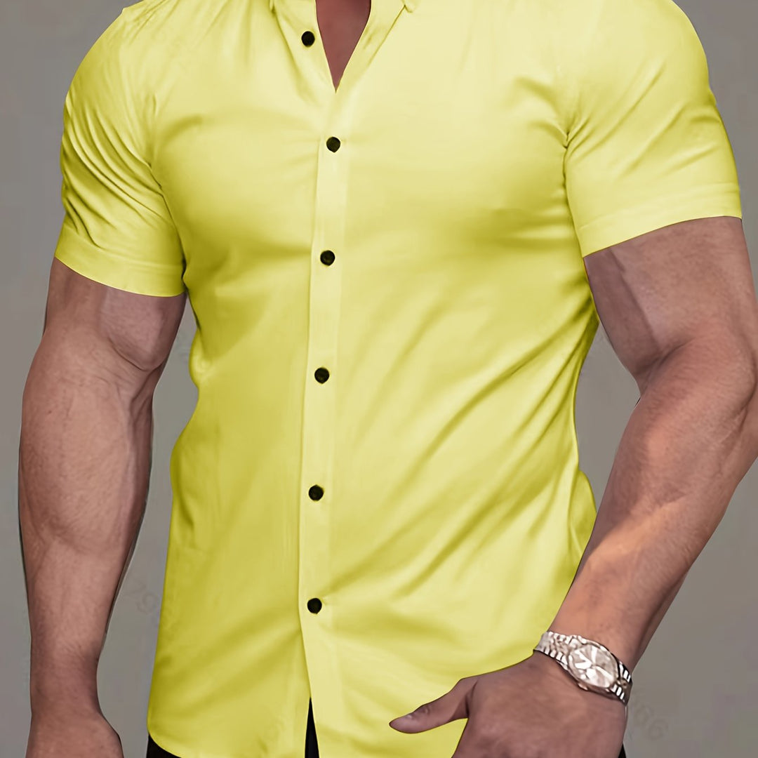 LAURENT MONACO | SLIM-FIT SUMMER SHIRT FOR MEN