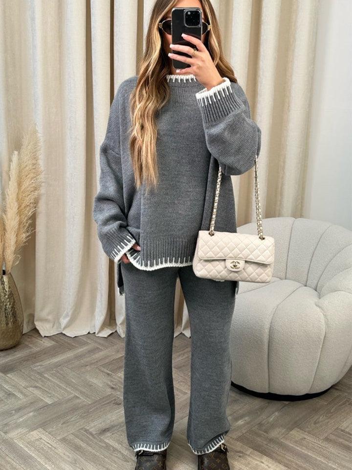 Jennifer | Cozy and Comfortable Knit Two-Piece Set