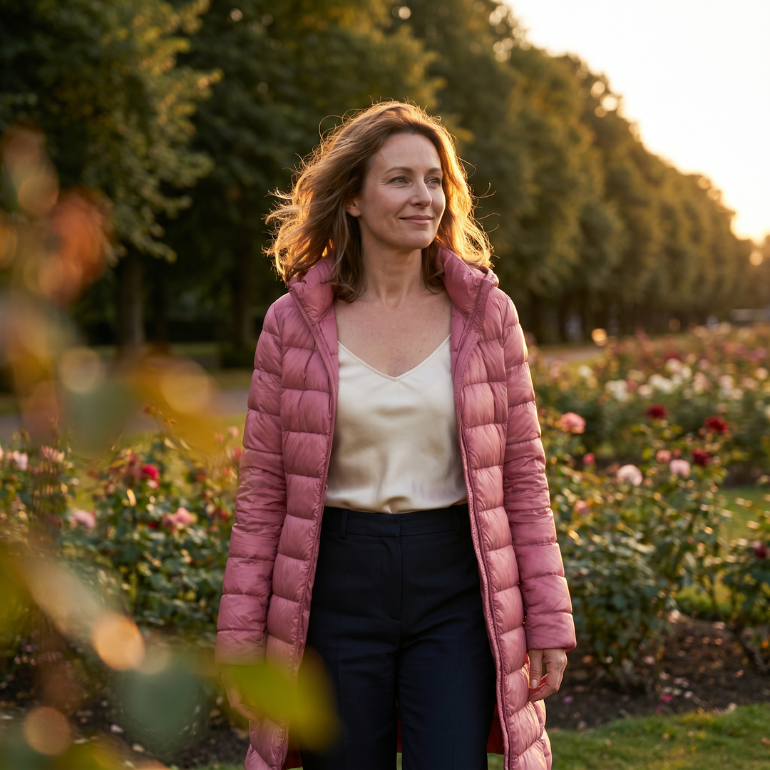 Wendy Warm Puffer Jacket, view 4 - Elena Harper