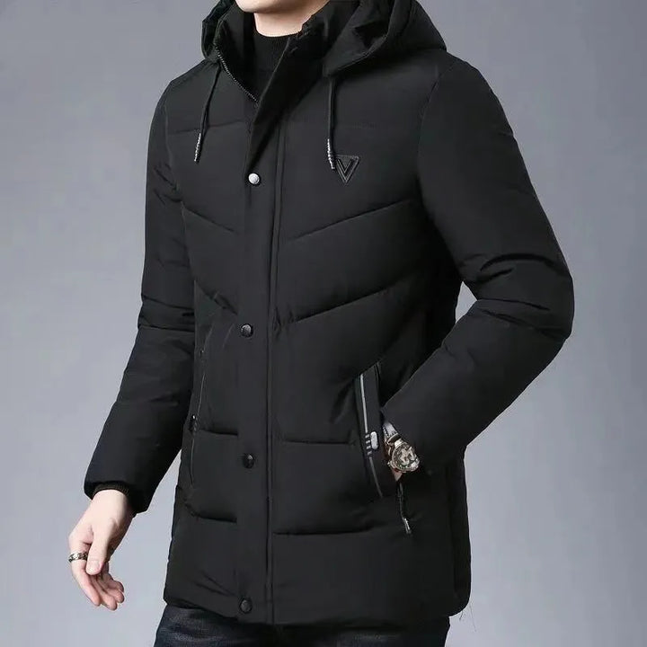 Casper Men's Cotton Padded Coat - Elena Harper