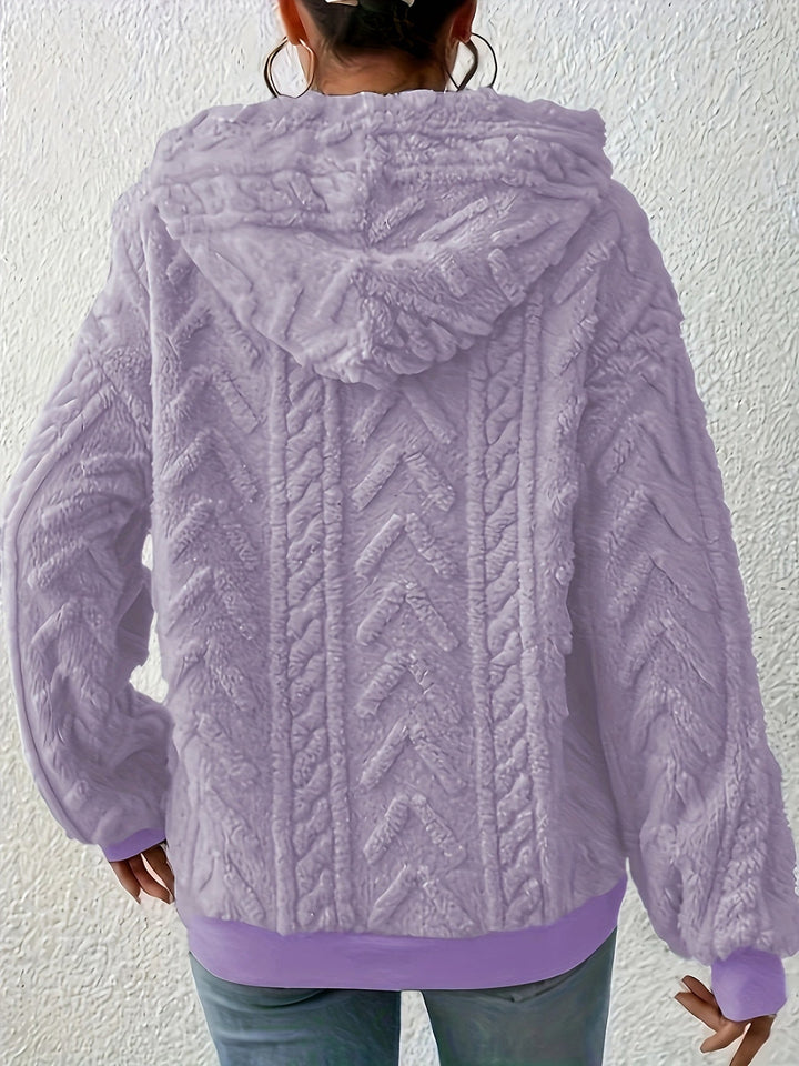 Andrine - Long Sleeve Hooded Jacket