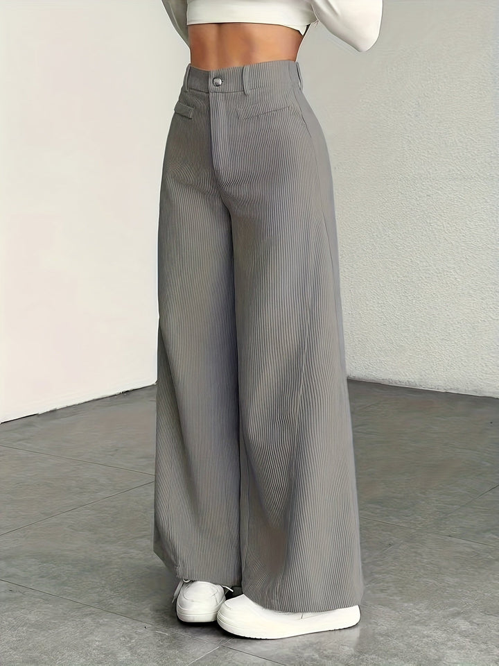 Nora | High-Waisted Wide-Leg Trousers