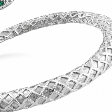 Coilhart Open Coil Serpent Wrap Bangle - Elena Harper