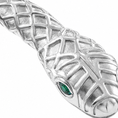 Coilhart Open Coil Serpent Wrap Bangle - Elena Harper