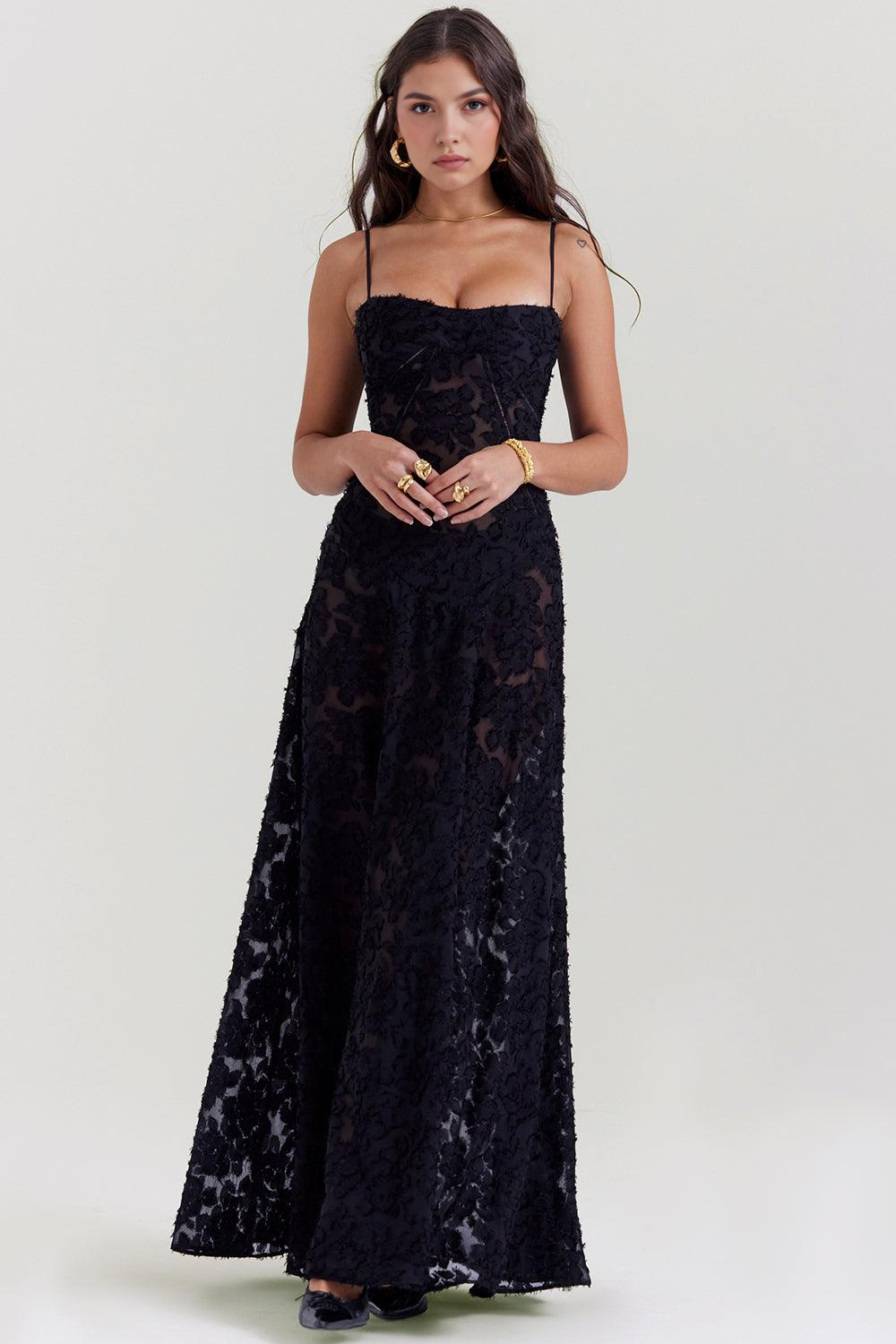 NOIR Seren Evening Dress - Elena Harper
