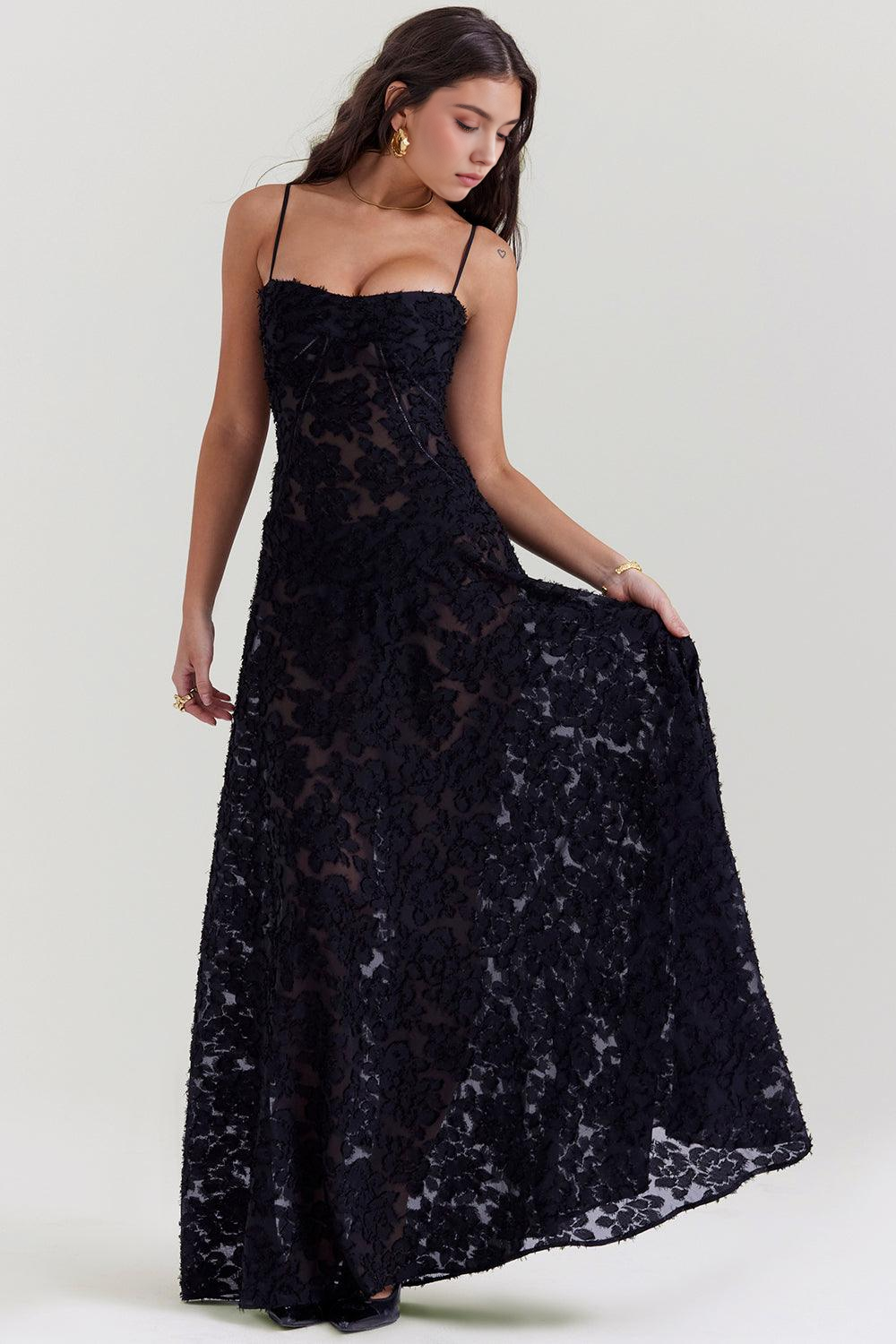 NOIR Seren Evening Dress - Elena Harper