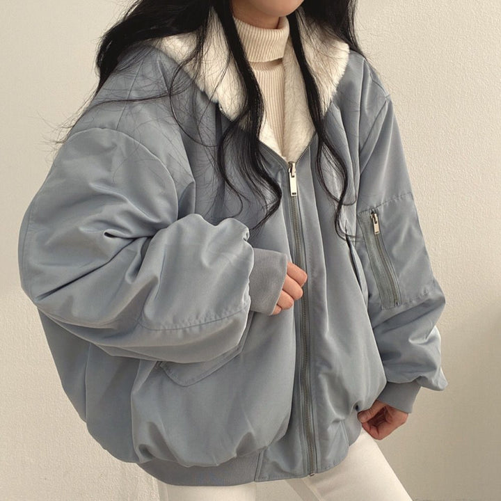 Fleece Jacket with Hood for Women