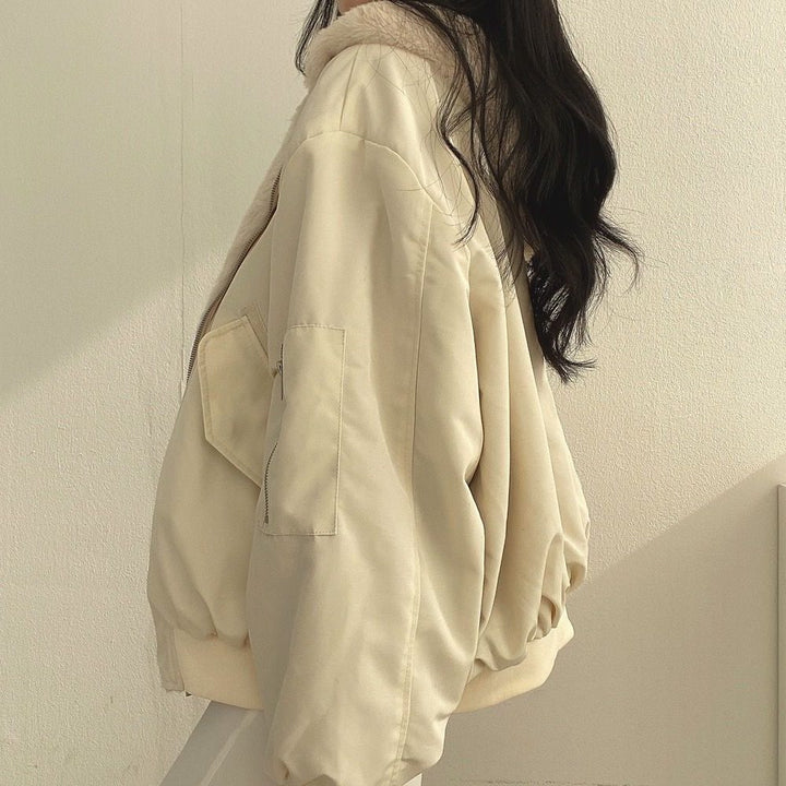Fleece Jacket with Hood for Women