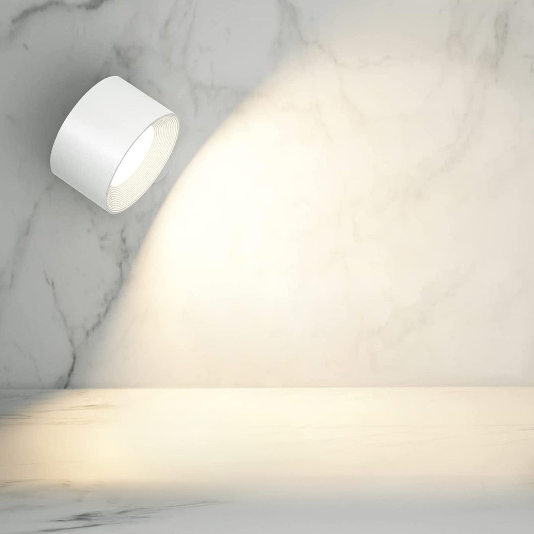 Dimmable 360° Wireless Wall Light - Rechargeable & Versatile