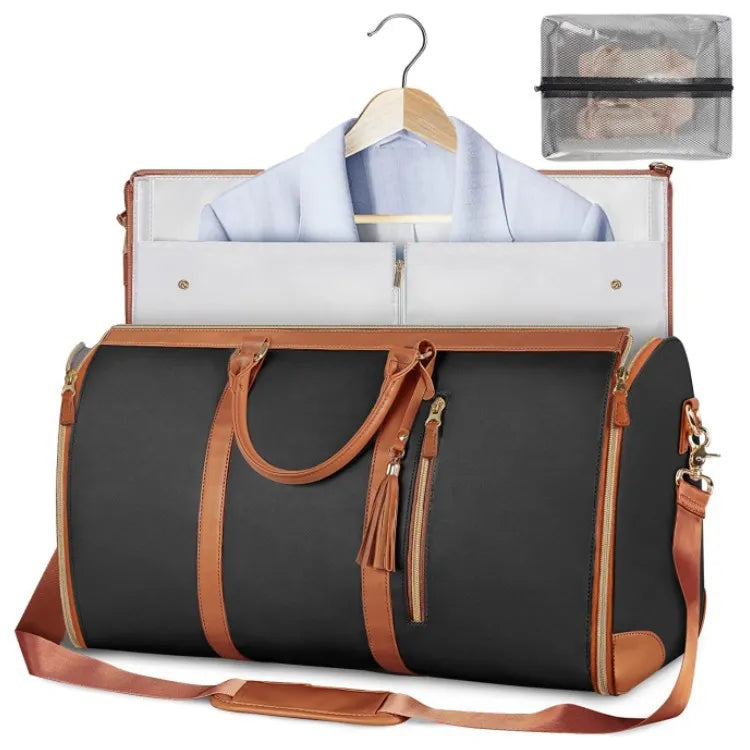 Foldable Smart Multi-Compartment Carry-On Bag for Travel