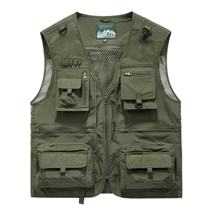 Men's Bodywarmer | Cargo | With Zipper | Summer