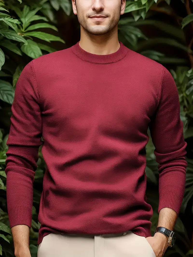 Sweaters Men | Round Neck | Modern Fit | Soft & Warm