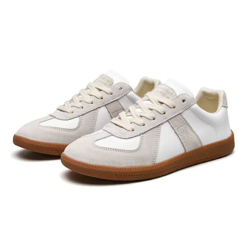 Men's Sneakers Vintage With Laces Summer, view 2 - Elena Harper