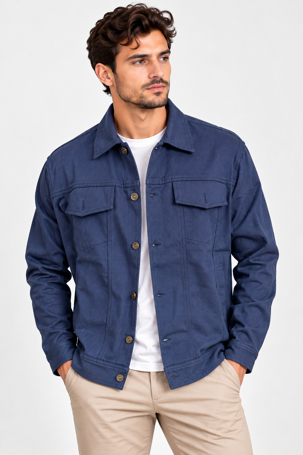 Men's Stylish Casual Denim Jacket | Luuk