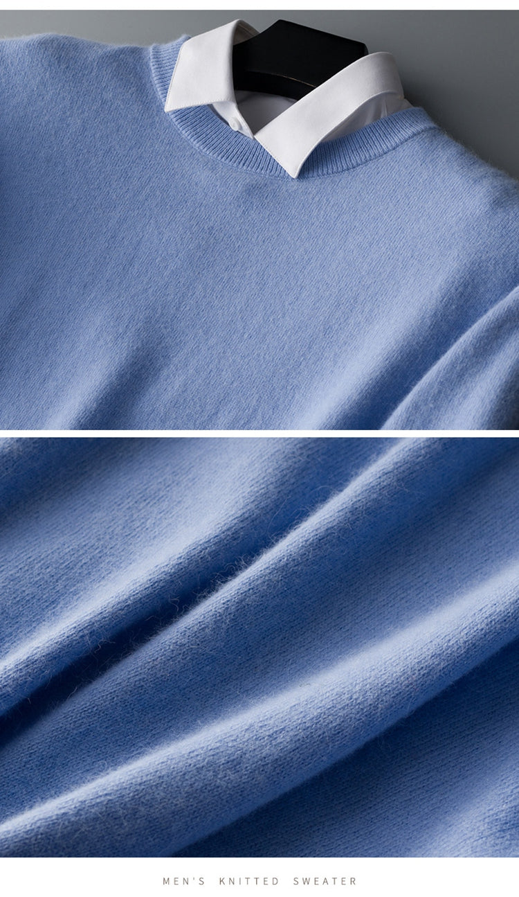 First-class cashmere sweater for men with high quality and effortless style | Wessel