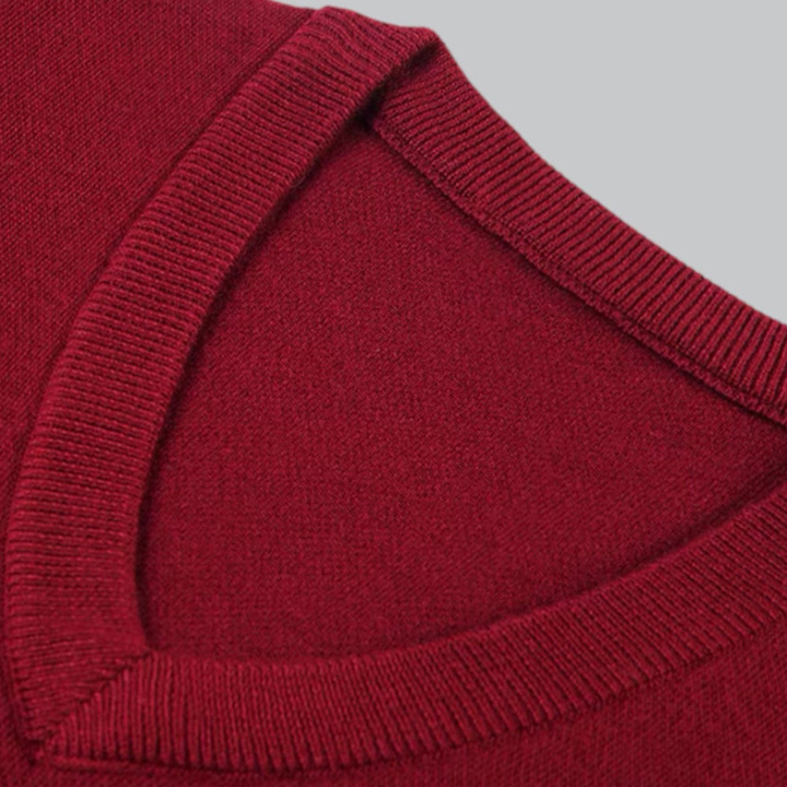 Men's Vest | Knitted Bodywarmer | V-Neck & Classic Comfort