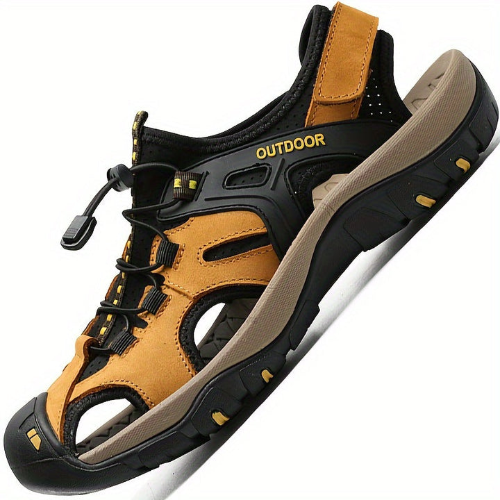 Men's Hiking Sandals Breathable & Sturdy Ultimate Comfort for Outdoor Adventures - Elena Harper