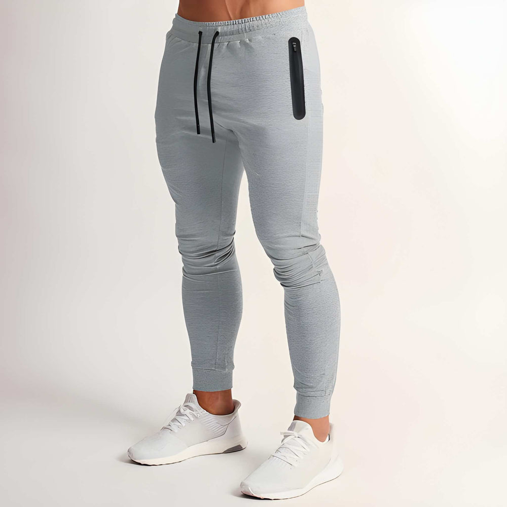 Men's Sports Pants Quick-Drying & Lightweight Drawstring Slim Fit, view 2 - Elena Harper