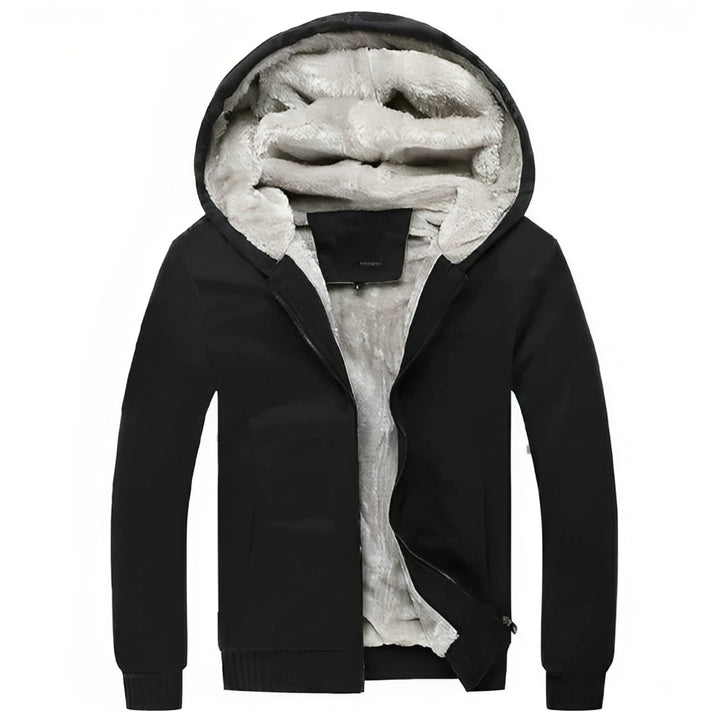 Winter Jacket for Men | Hood & Plush Finish | Mid Jacket for Men