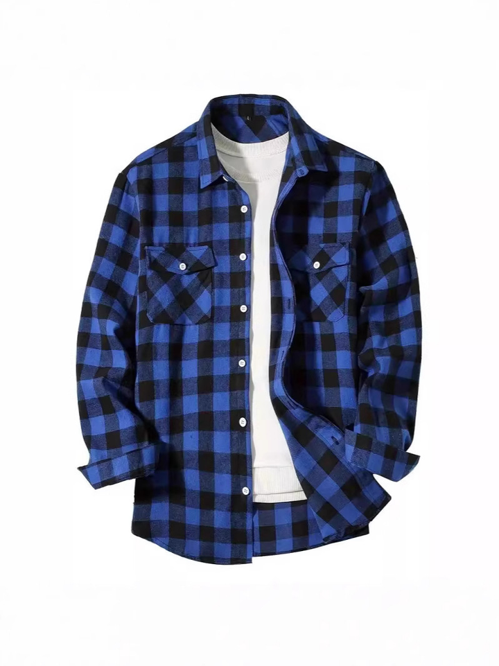Men's Shirt | Long Sleeve | Loose Fit | Casual Wear