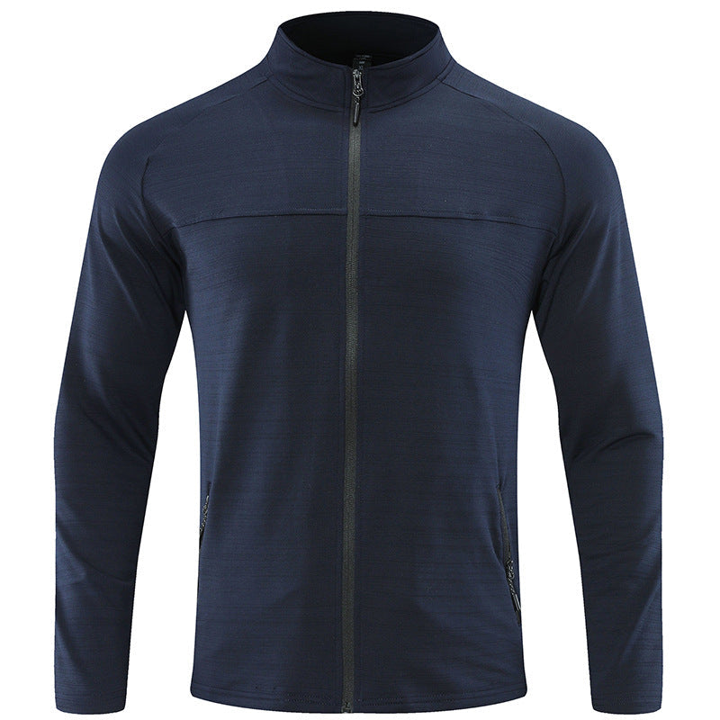 Men's Sports Jacket | Slim Fit & Lightweight | Breathable & Quick-Drying | Full-Zip