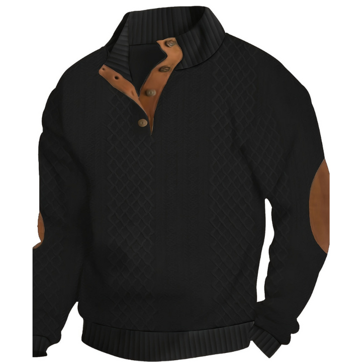 Men's Sweaters | Knitted Design | Button Closure | Regular Fit