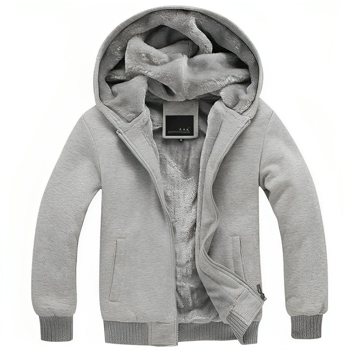 Winter Jacket for Men | Hood & Plush Finish | Mid Jacket for Men