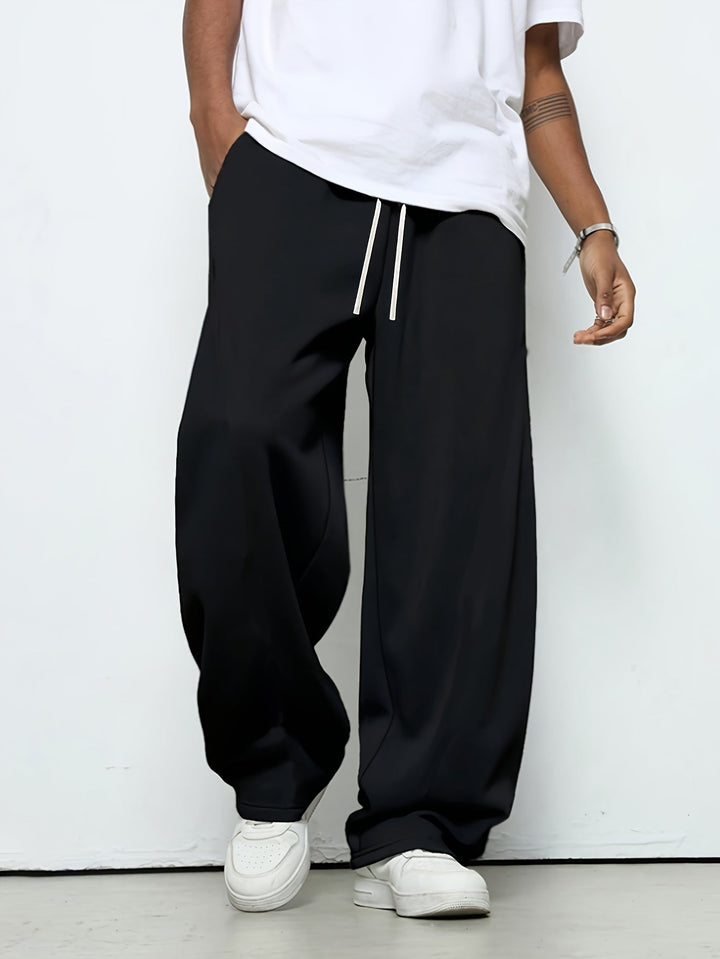Men's Pants | Wide Legs | Slip-On Model | Autumn