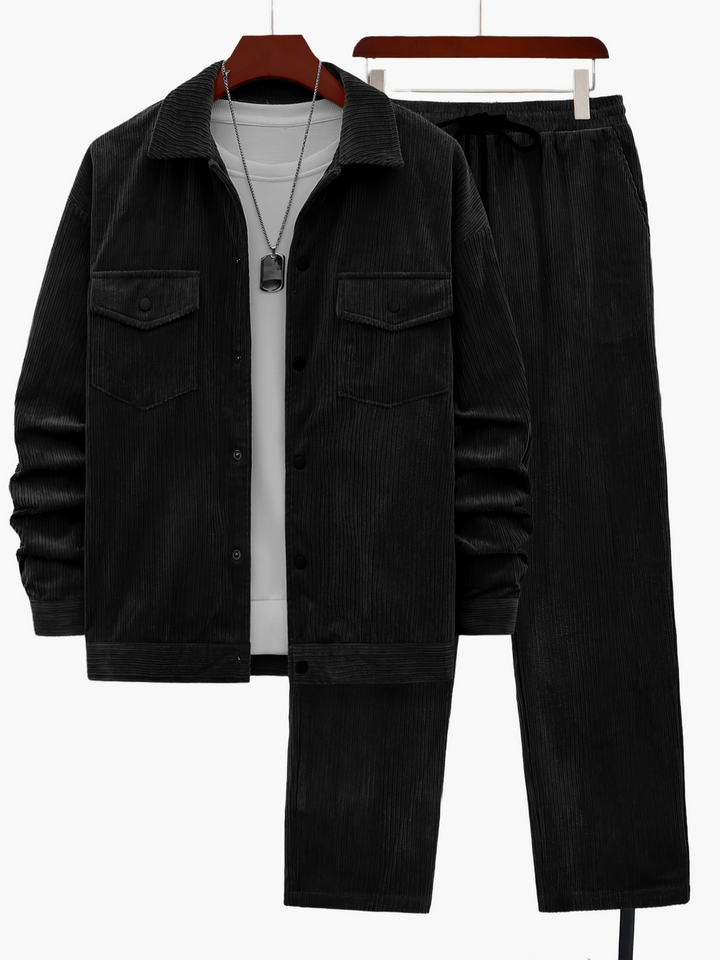 Men's Set | Vintage | With Buttons | Winter