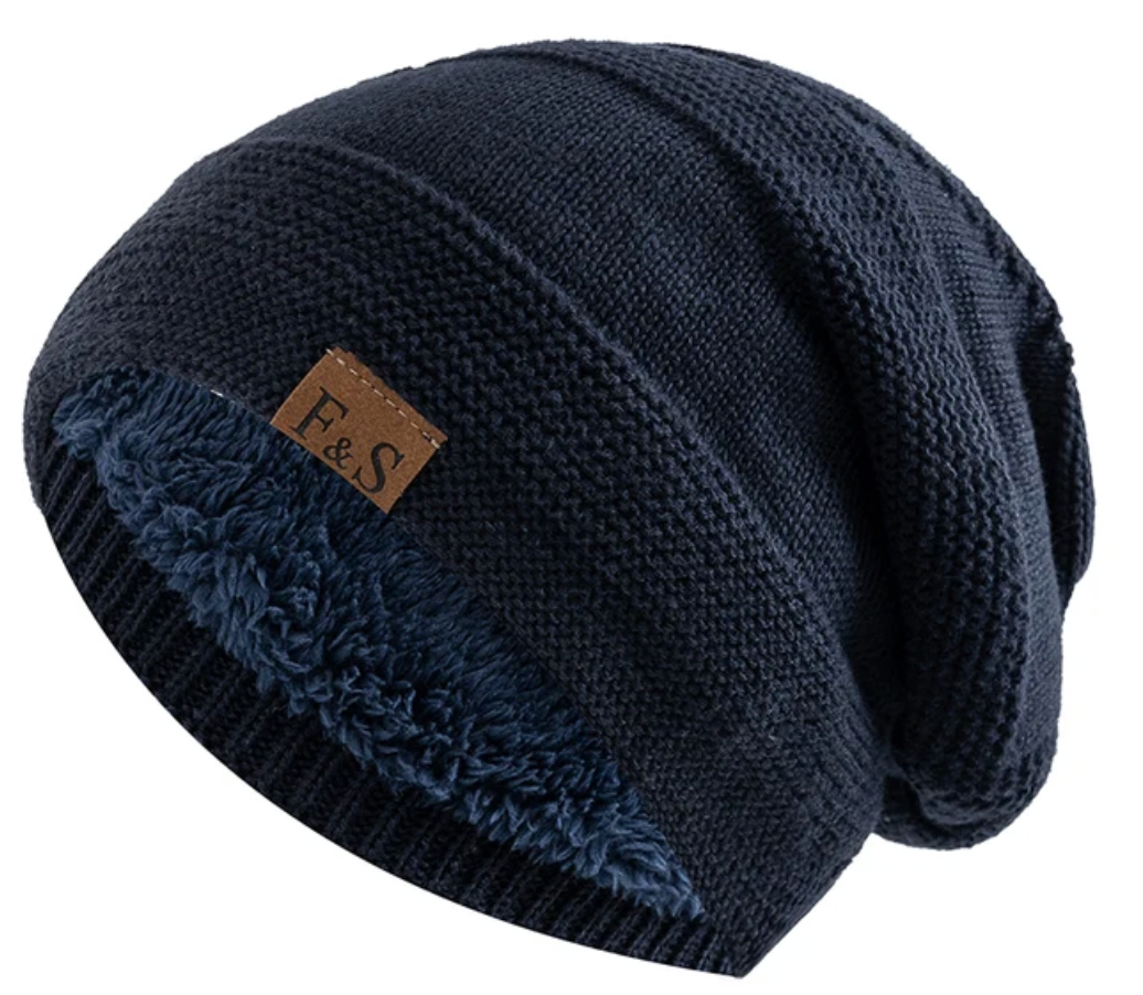 Men's Beanie | Vintage | With Cuff | Winter