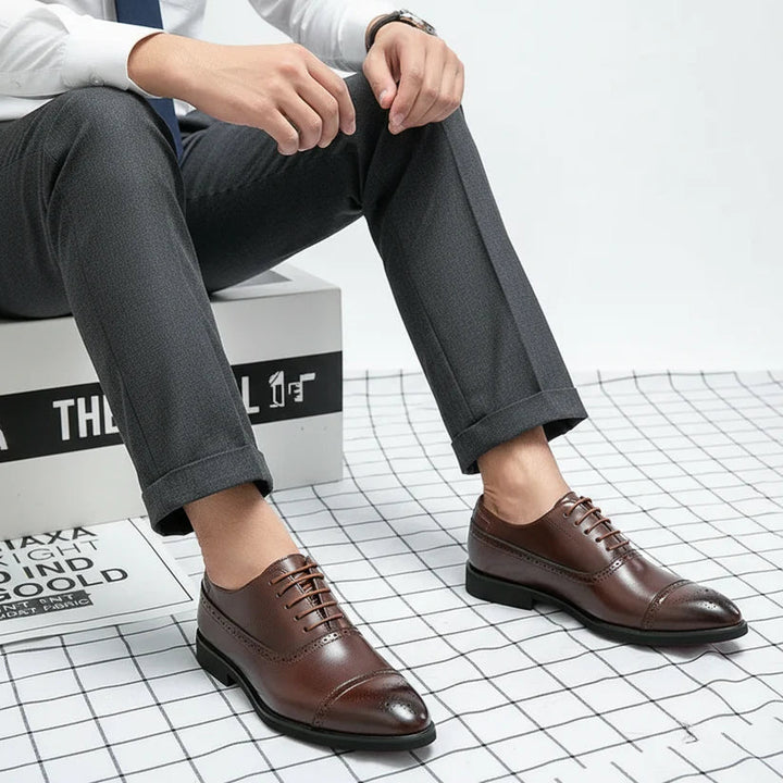 Men's Lace-Up Shoes | Elegant | Classic Design | Winter