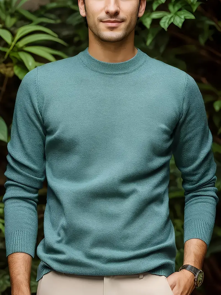 Sweaters Men | Round Neck | Modern Fit | Soft & Warm