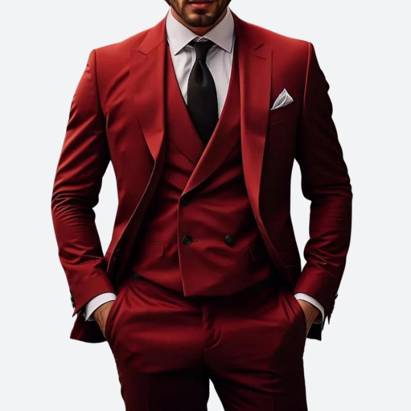 Men's Suit | 3-Piece Set | Elegant & Polished Clothing